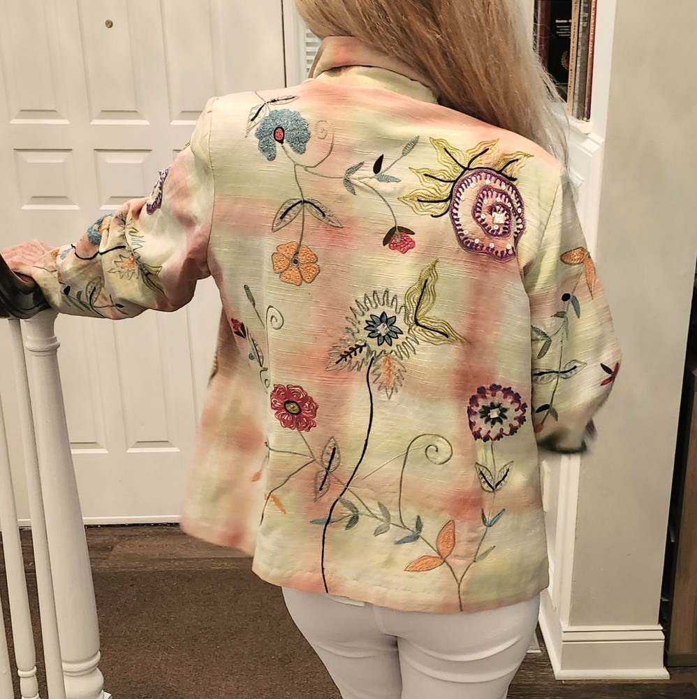 Indigo Moon Statement Jacket, Medium, $45 - image 8